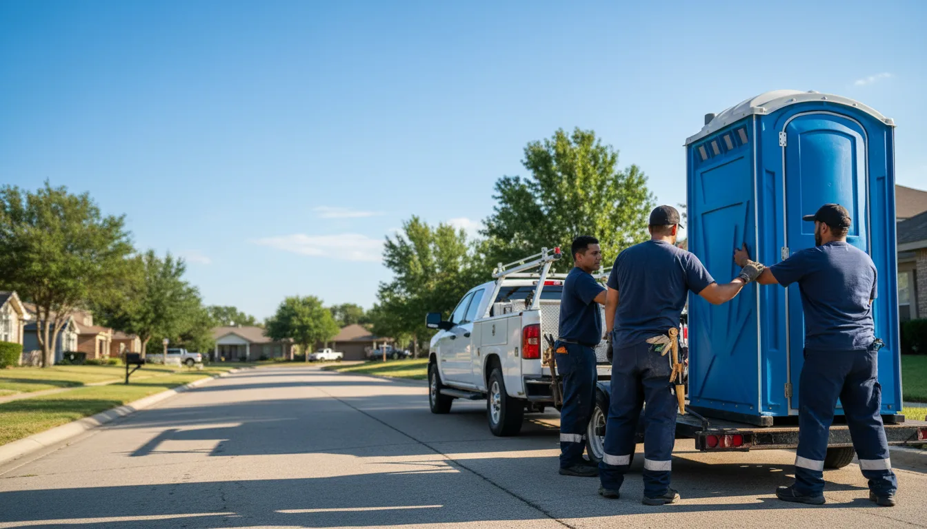 Portable Toilet Rental in Lake City, KS near me